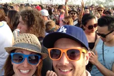 Aaron Paul Photobombs Couple At Coachella (Pic)!