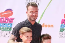 David Beckham And Sons Slimed At Kids’ Choice Sports Awards