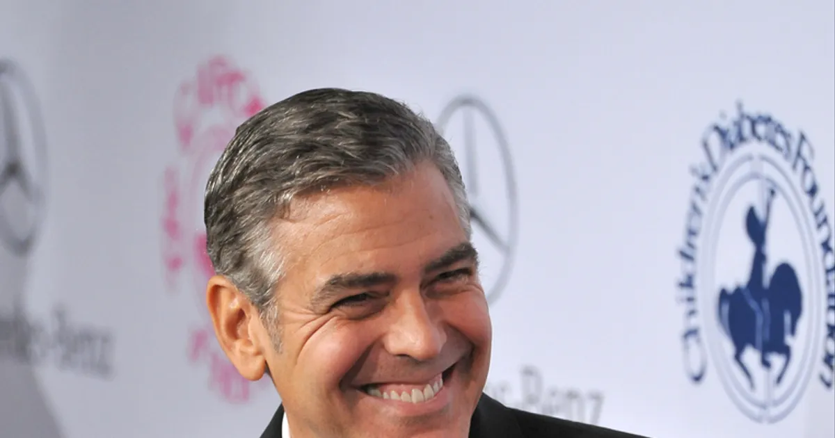 Clooney Golden Globes Acceptance Speech 2015 Fame10