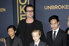 Brad Pitt And Kids Attend Unbroken Premiere