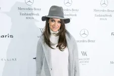 Katie Holmes Wows At Marc Cain Fashion Show