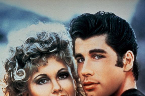 John Travolta And Olivia Newton-John Dressed Up As Danny And Sandy For A ‘Grease’ Sing-Along Event