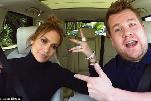 Jennifer Lopez Joins James Corden On Carpool Karaoke