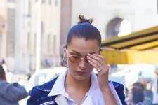 Would You Wear Bella Hadid’s Latest Fall Coat Trend?