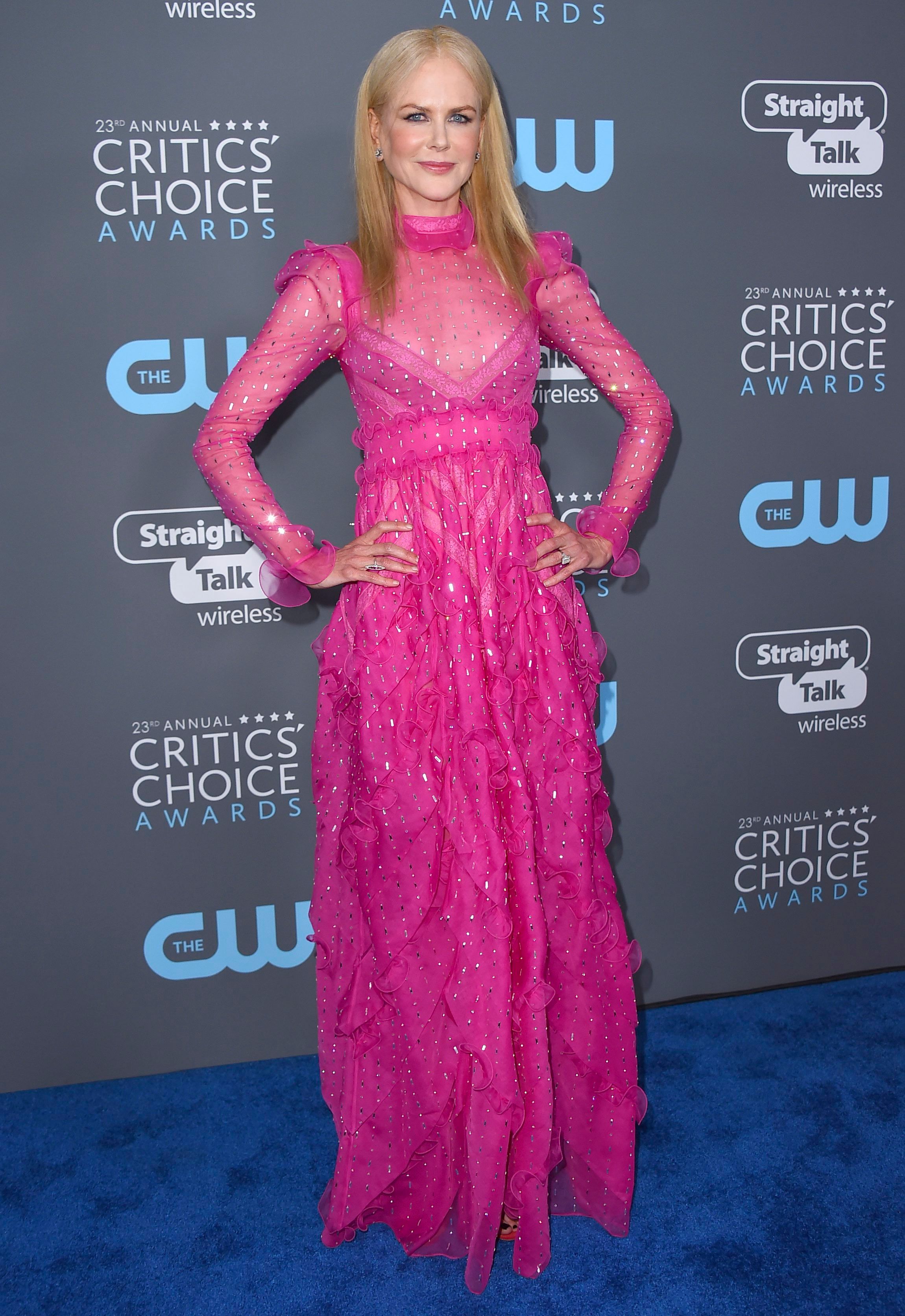 19. Barely There: Stars' Daring Style At Critics' Choice - fgj5y1k