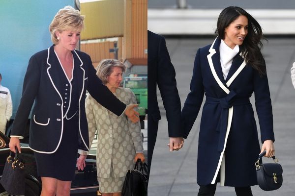 Times Meghan Markle Channelled Princess Diana’s Style