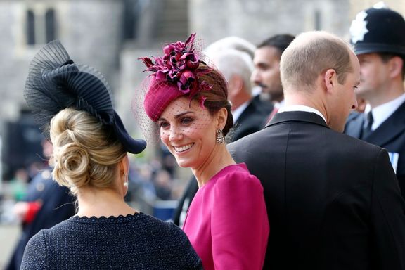 Kate Middleton Stunned In Burgundy At Princess Eugenie’s Wedding