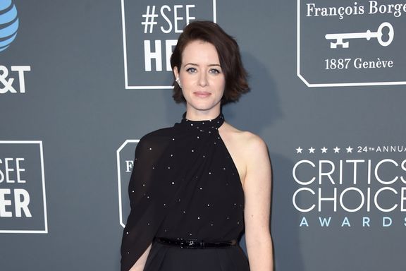 Claire Foy Shakes Things Up With An Asymmetrical Jumpsuit At The Critics’ Choice Awards