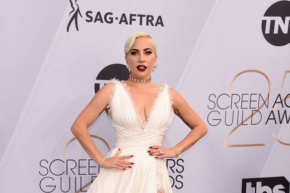 Lady Gaga Dazzles In Dior At The Screen Actors Guild Awards