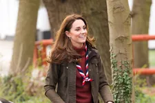 Kate Middleton Steps Out In A Casual Look For An Outdoor Event