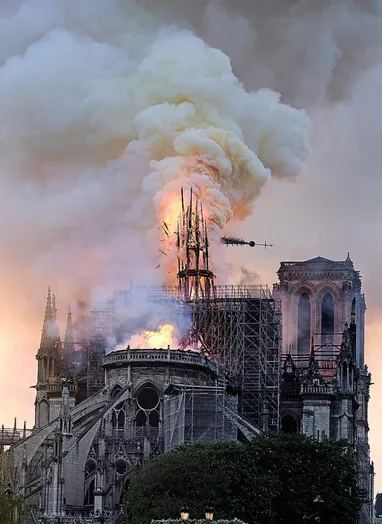 Salma Hayek's husband pledges €100m for Notre Dame reconstruction