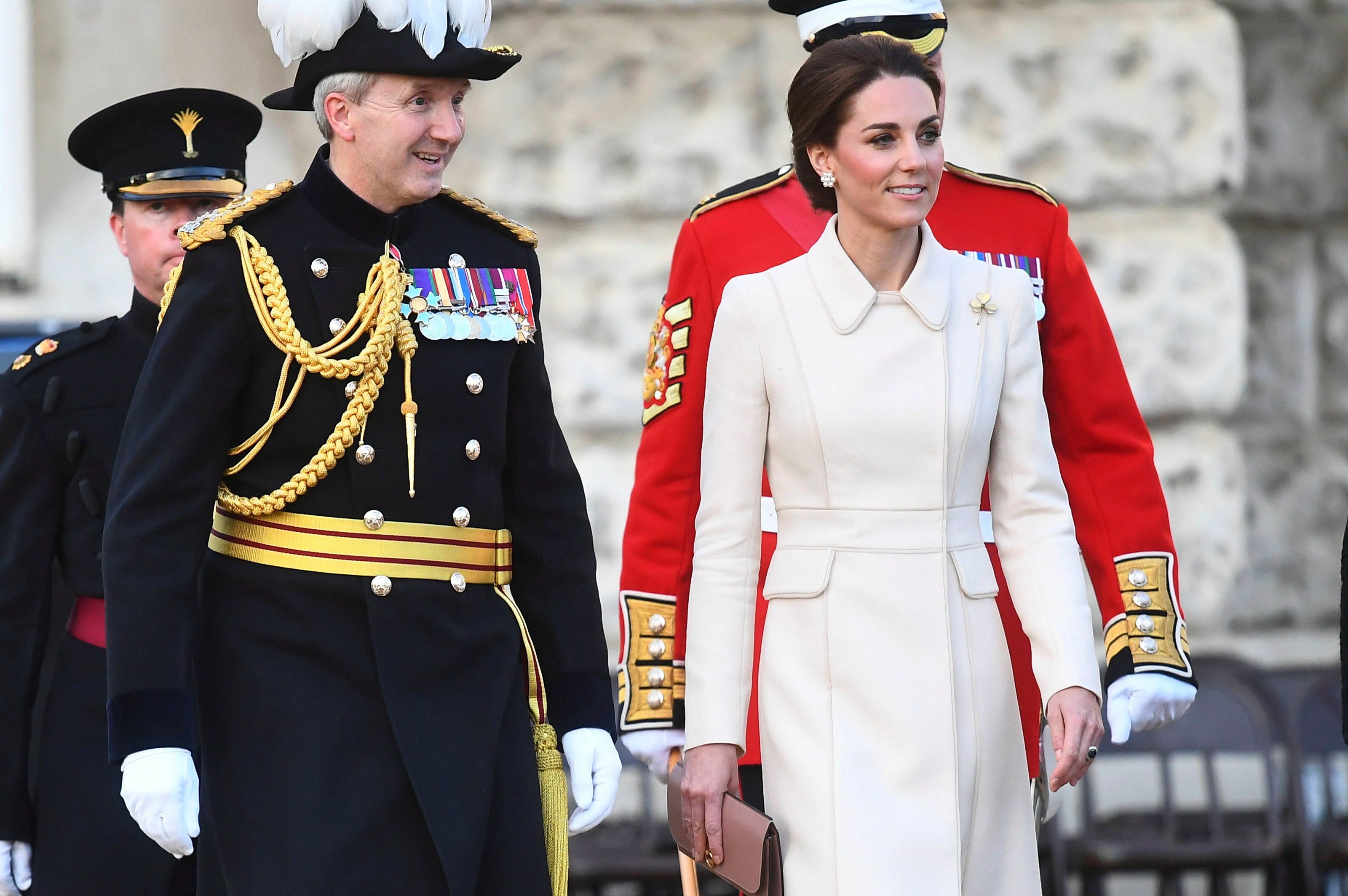Kate Middleton Steps Out To Honor Troops At Military Parade Fame10