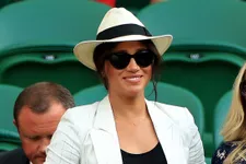 Meghan Markle Steps Out Looking Casual At Wimbledon
