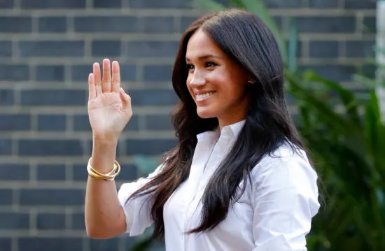 Meghan Markle Steps Out Wearing Pieces From Her Charity Clothing Line ...