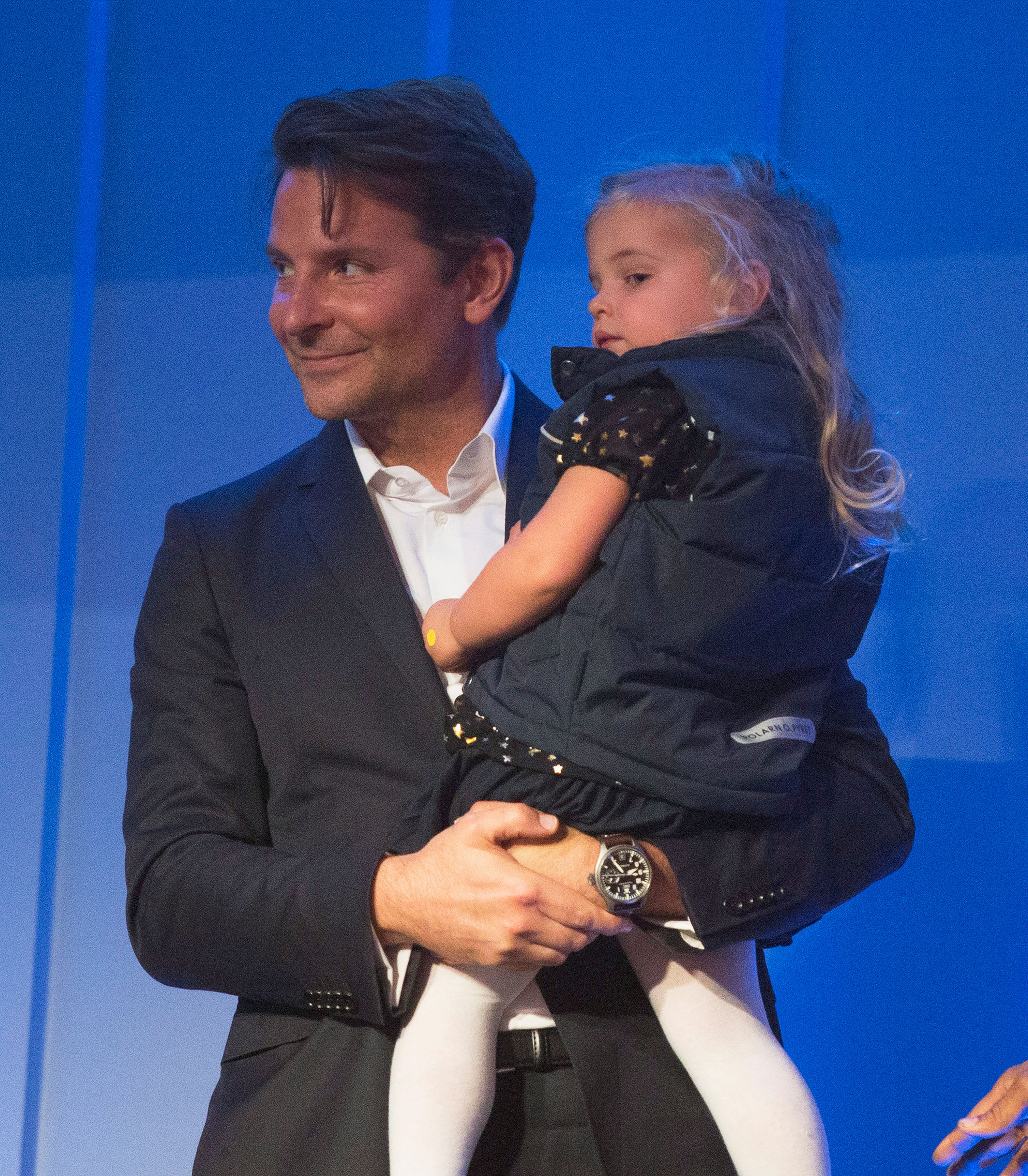 Bradley Cooper Makes Rare Public Appearance With His Daughter Lea - Fame10