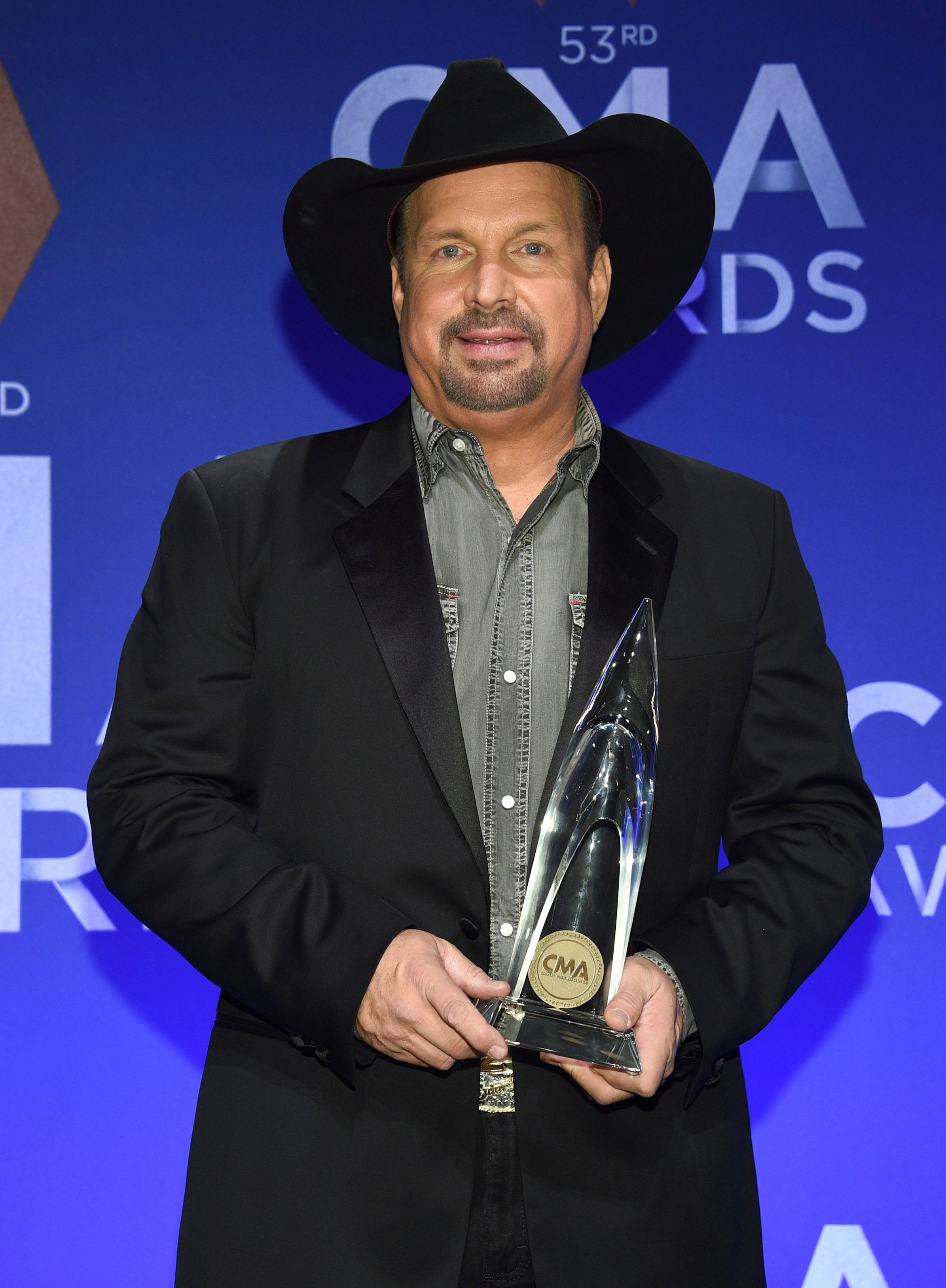 Garth Brooks Awarded Entertainer Of The Year At The 2019 CMA Awards