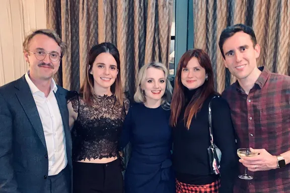 ‘Harry Potter’ Stars Emma Watson, Tom Felton And More Reunite For The Holidays