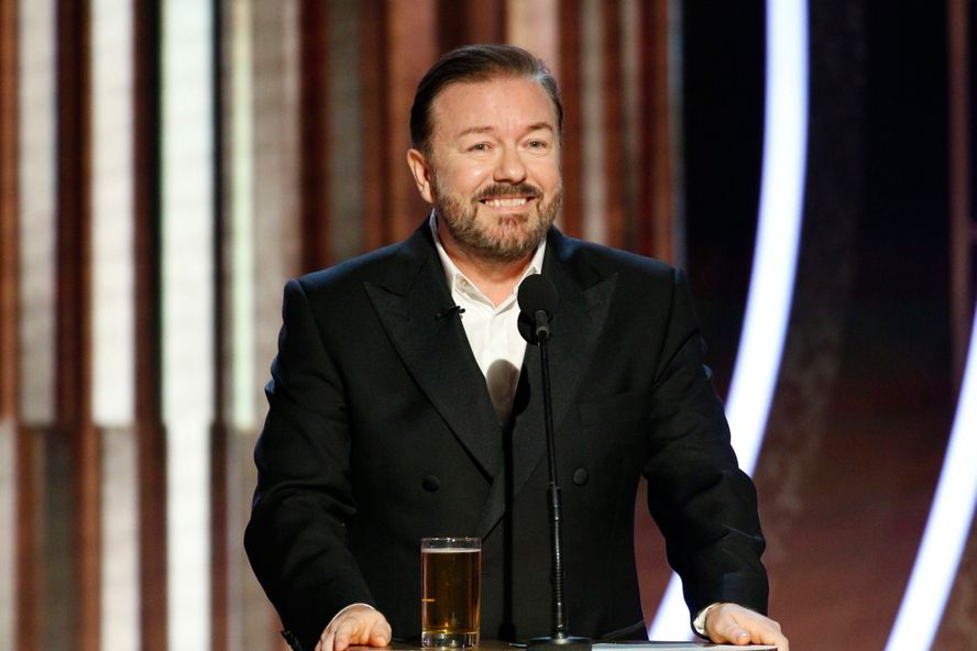 Ricky Gervais Shrugs Off 2020 Golden Globes Backlash