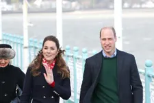 Kate Middleton And Prince William Step Out For A Seaside Visit In South Wales
