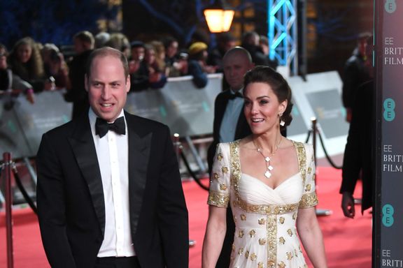 Kate Middleton Dazzles At 2020 BAFTAs In A Recycled Gown From 2012