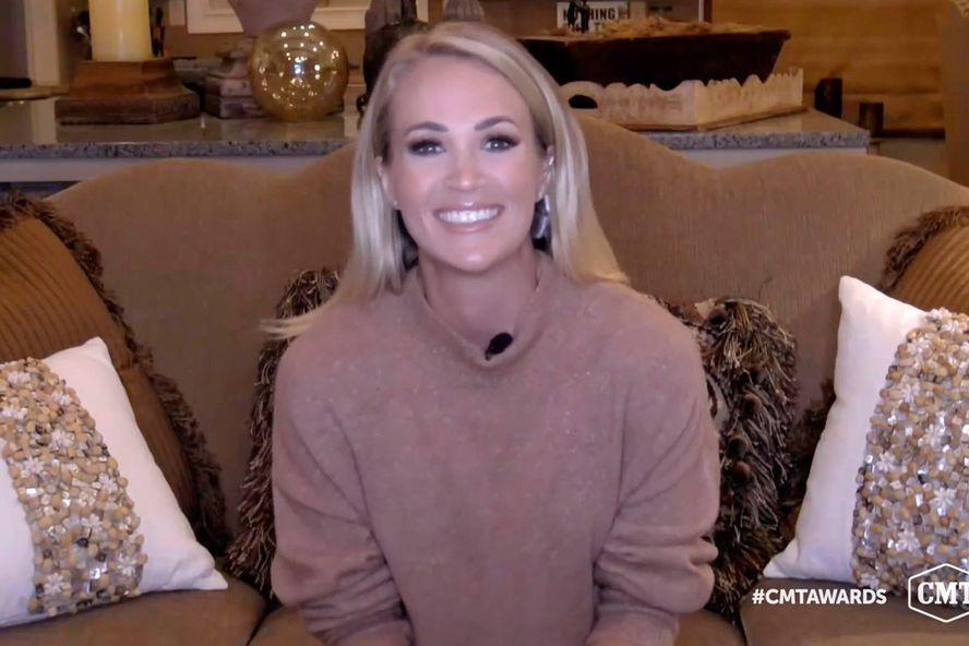 Carrie Underwood Wins Her Eighth CMT Video Of The Year Award At The 2020 Show