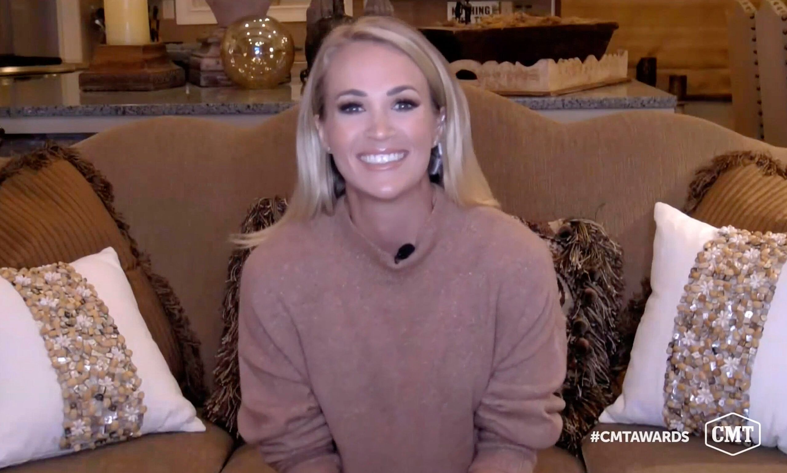 Carrie Underwood Wins Her Eighth CMT Video Of The Year Award At The